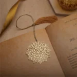 Geometric Flower Bookmark