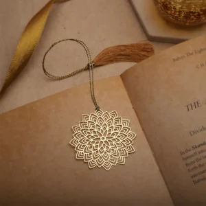 Geometric Flower Bookmark