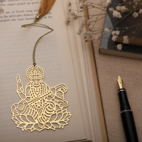 Goddess Saraswati Bookmark