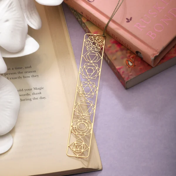 Seven Chakras - Yoga Bookmark