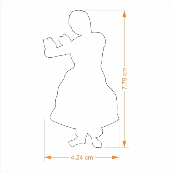 Classical Dancer Bookmark