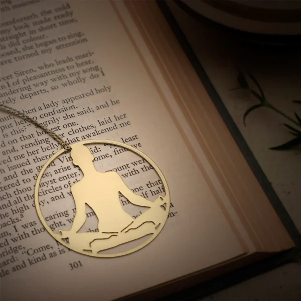 Yoga Padmasana Bookmark